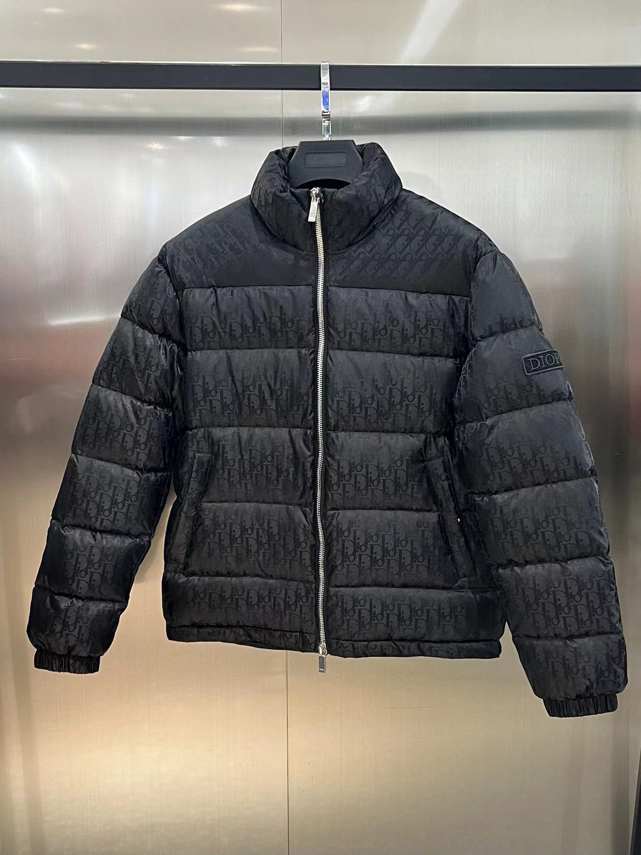 Dior Oblique Down Jacket Sans Capuche