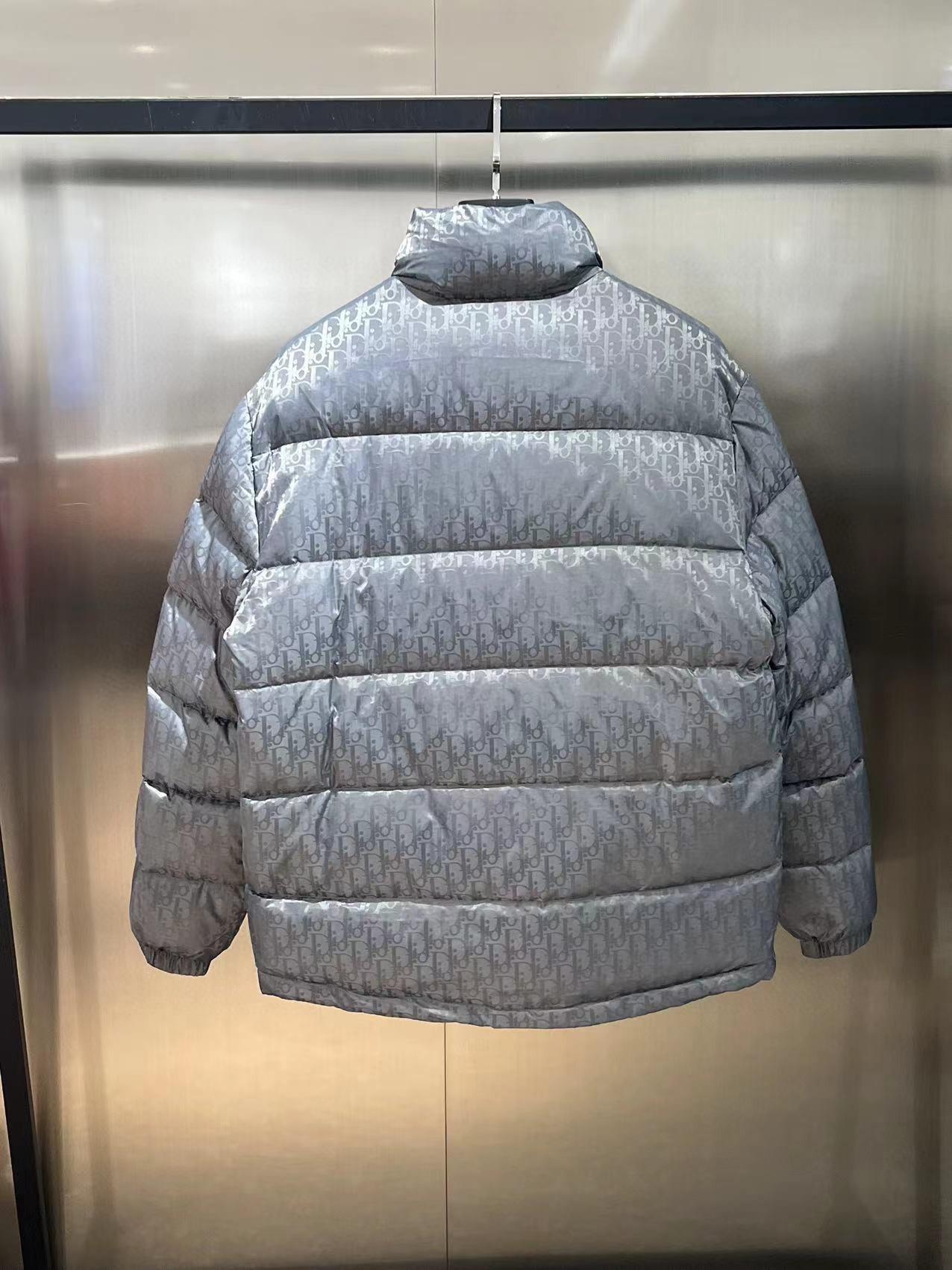 Dior Oblique Down Jacket Sans Capuche