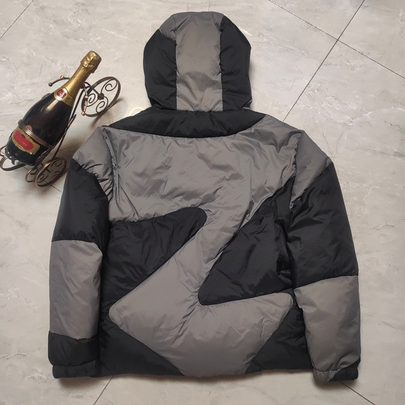 Louis Vuitton Monogram Flower Puffer Quilted Jacket