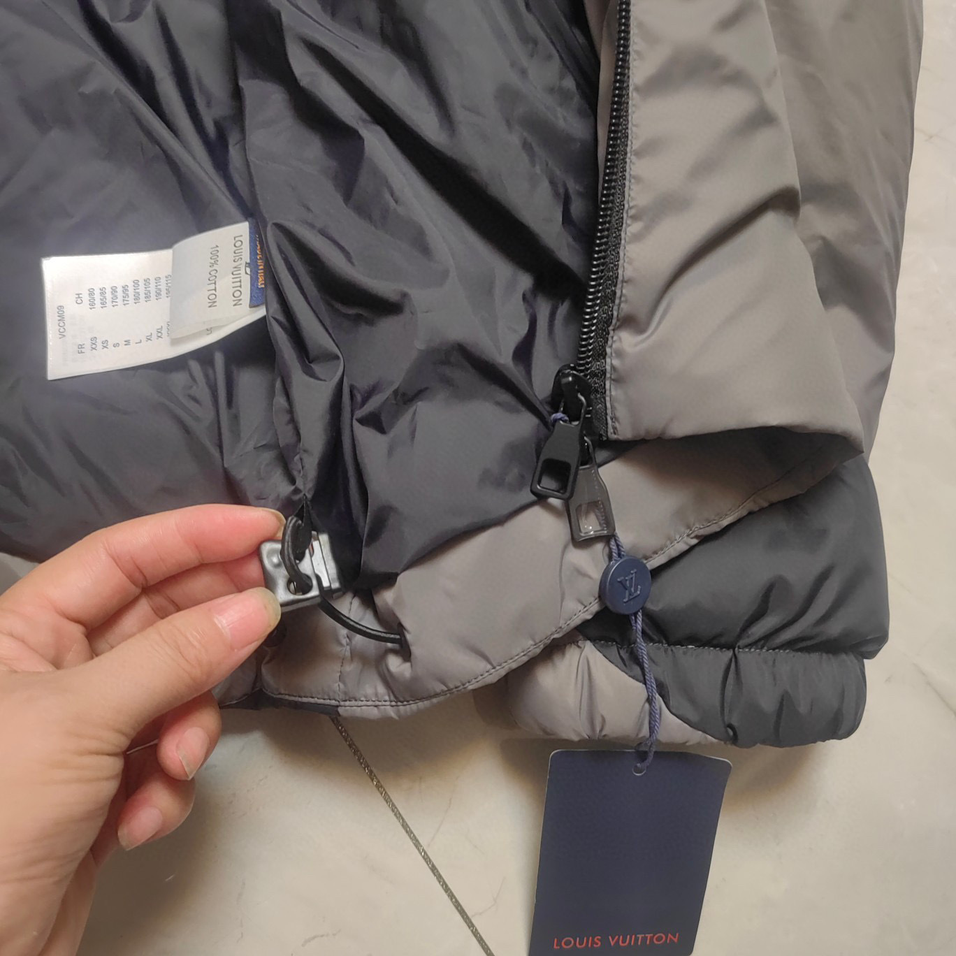 Louis Vuitton Monogram Flower Puffer Quilted Jacket