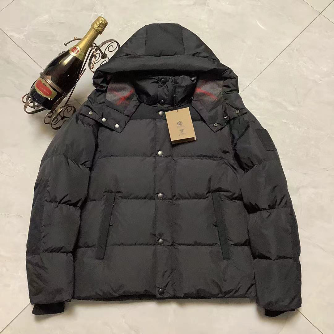 Burberry Detachable Sleeve Hooded Puffer Jacket